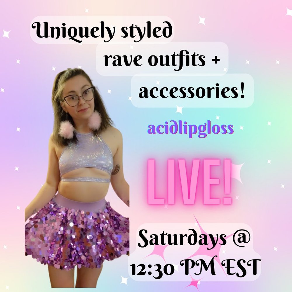 Like for Live Notifications!! ~ Rave Outfits + Accessories - Picture 1 of 2